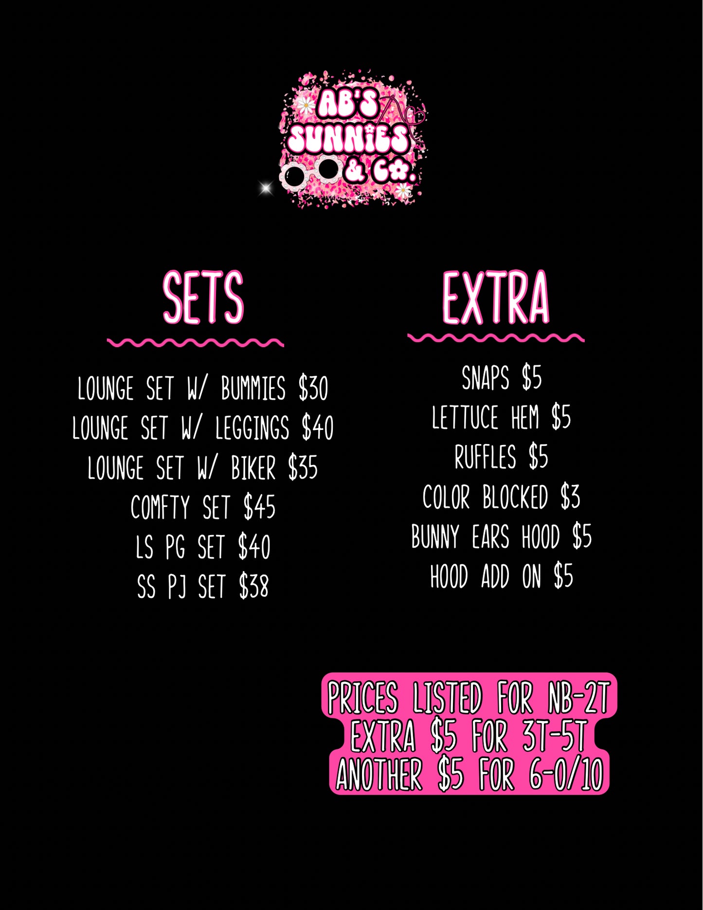 Price List ⚡️