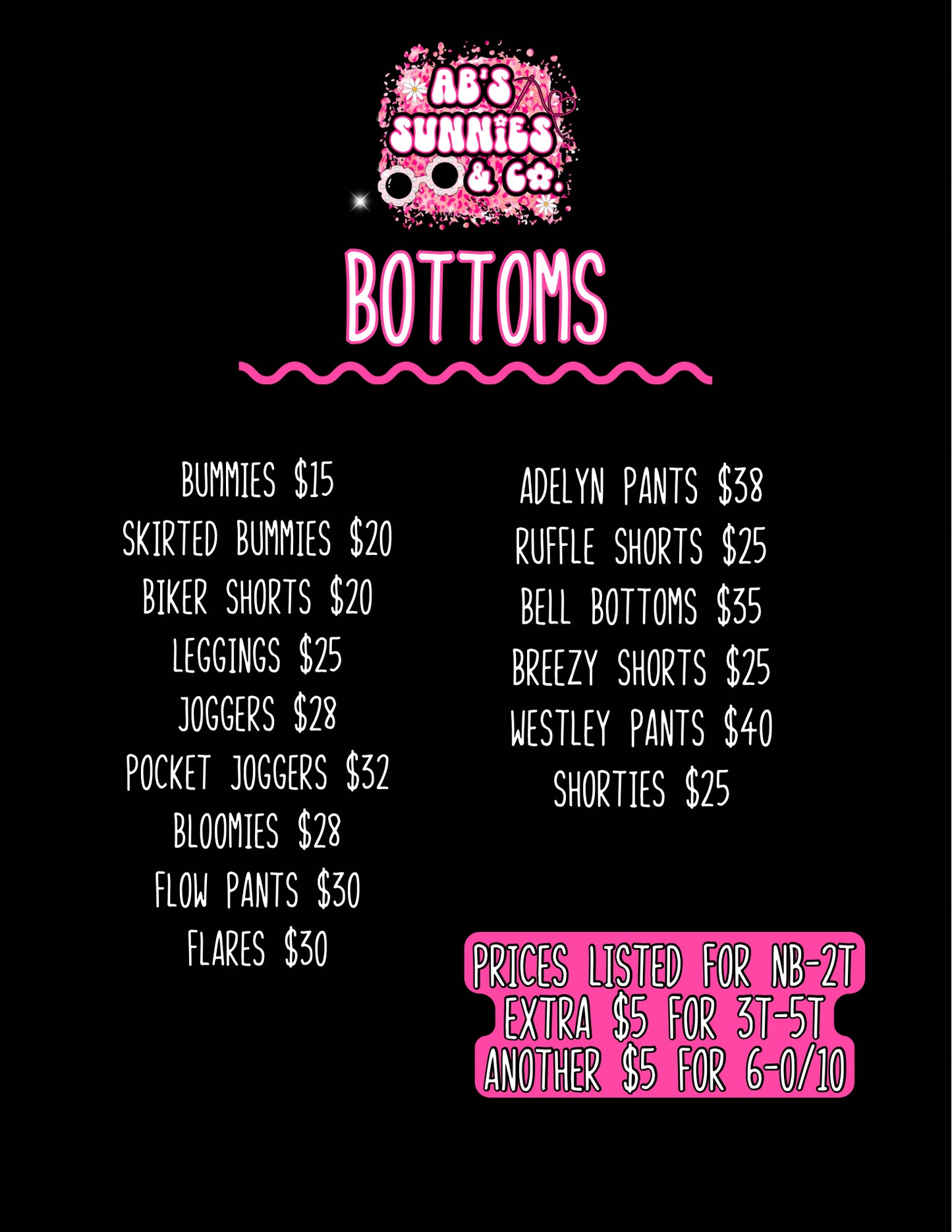 Price List ⚡️