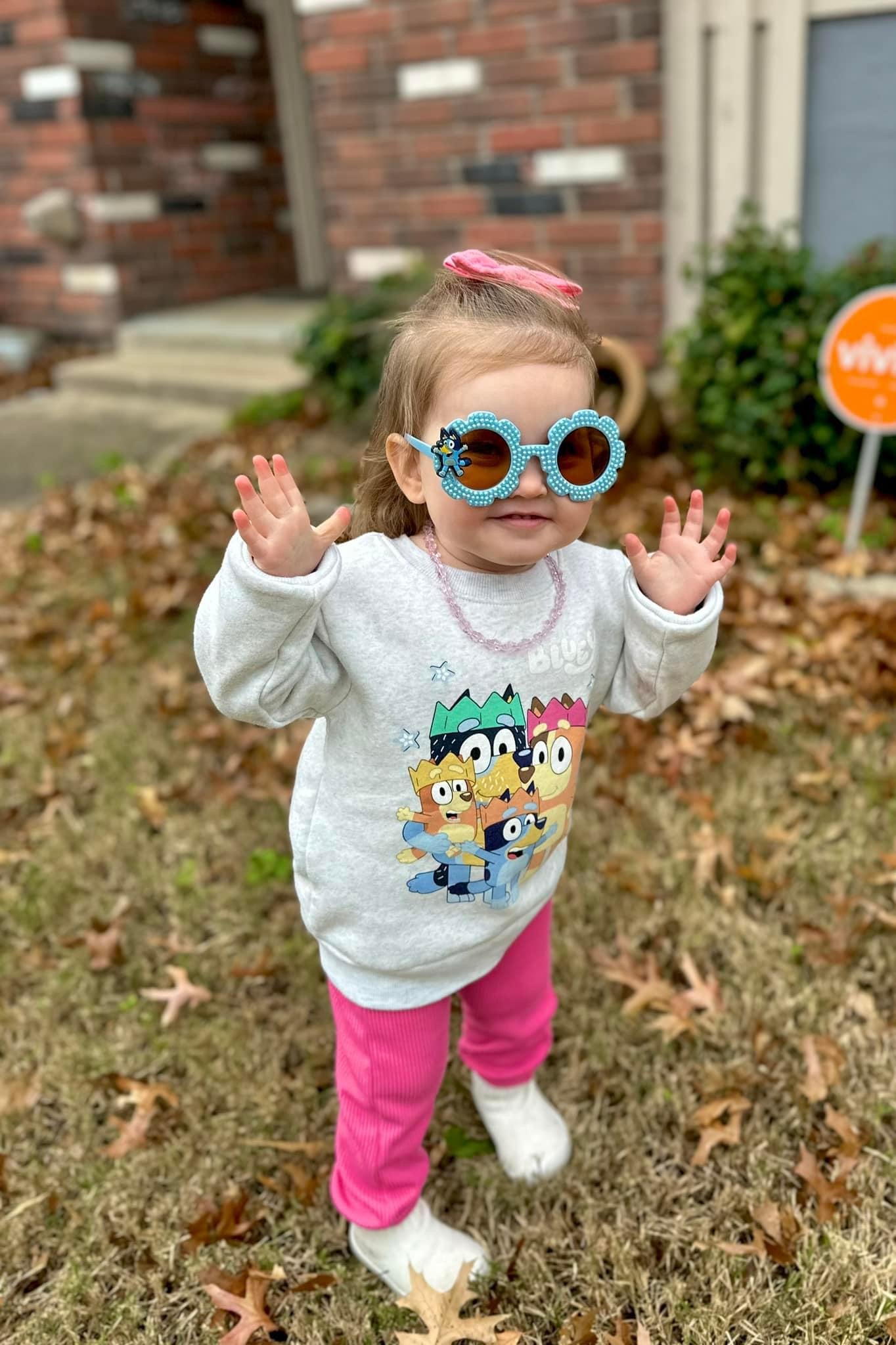 Solid Rhinestone Sunnies
