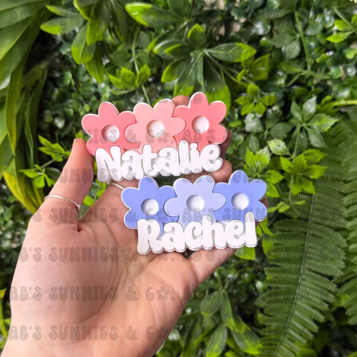 Ombre Flower / Hair Clip