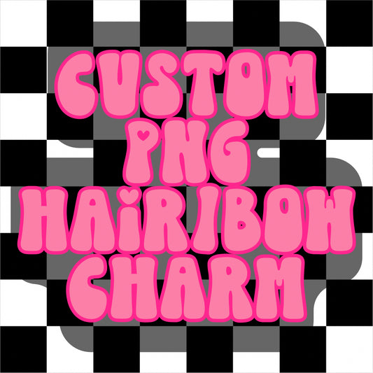 Custom PNG Hair/Bow Clip