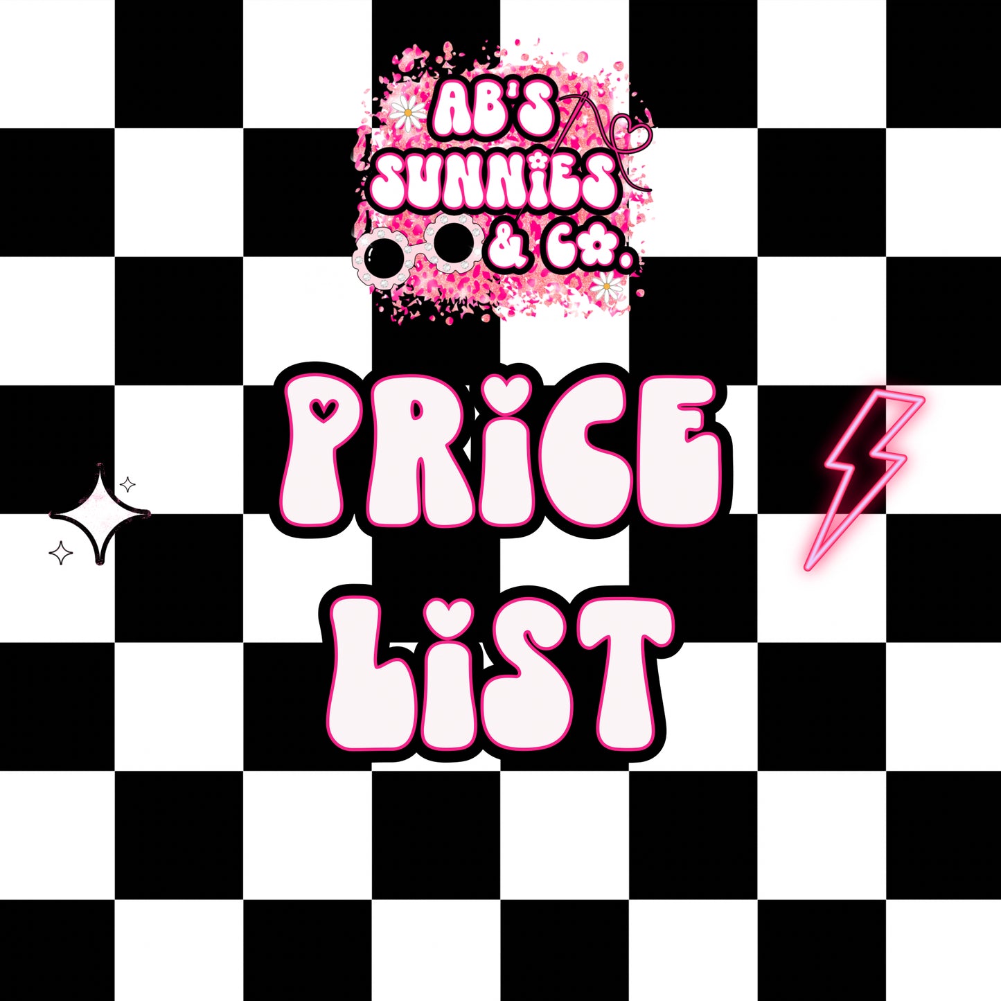 Price List ⚡️