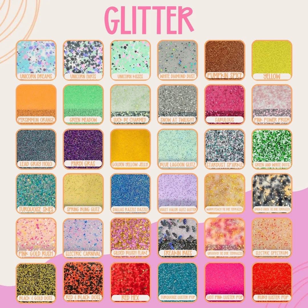 Retro Flower & Name Clip Bundle