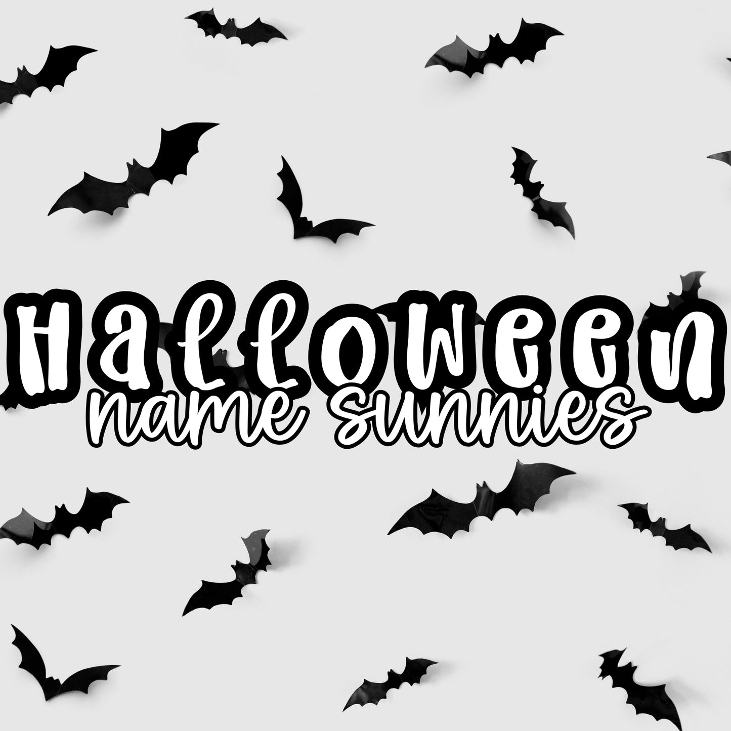 Halloween Name Sunnies