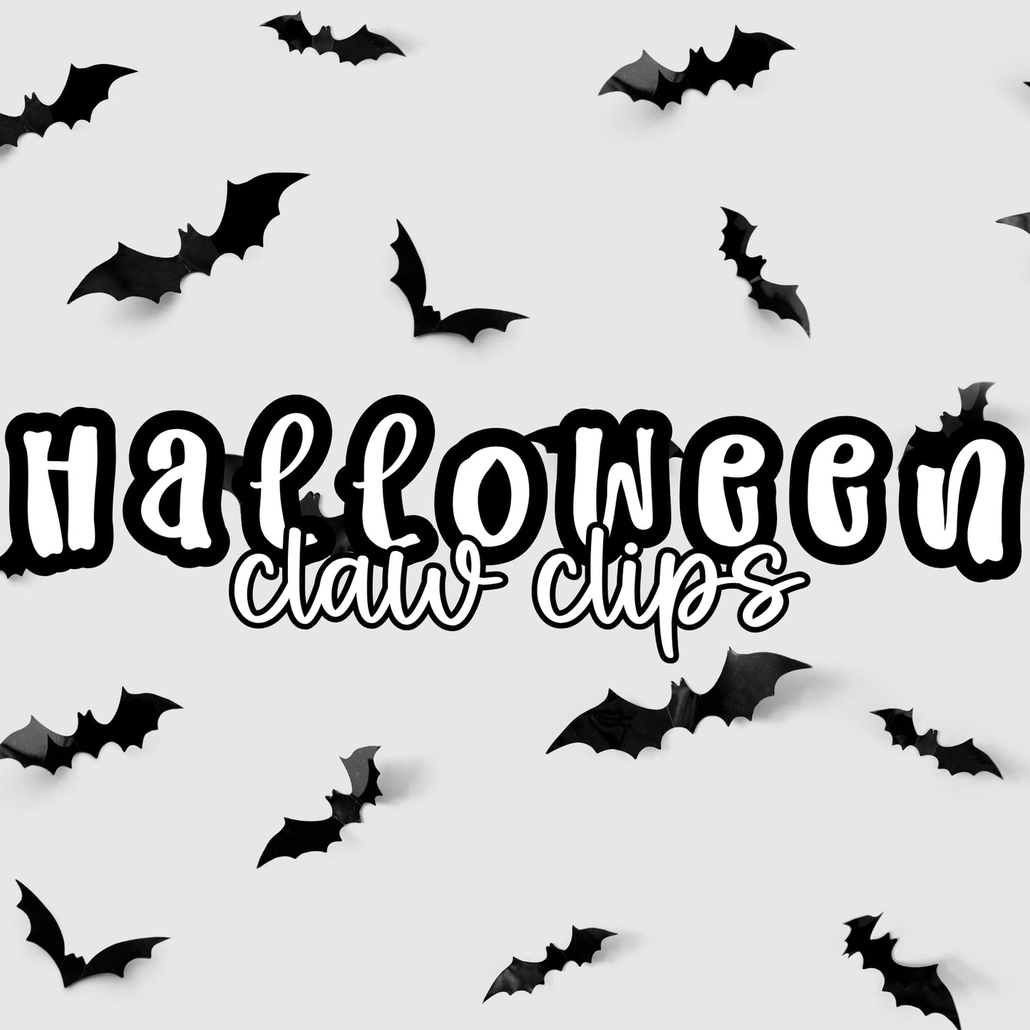 Halloween Claw Clips