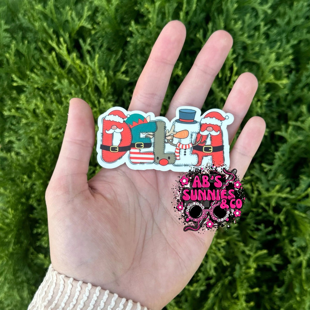 Christmas Name Clip