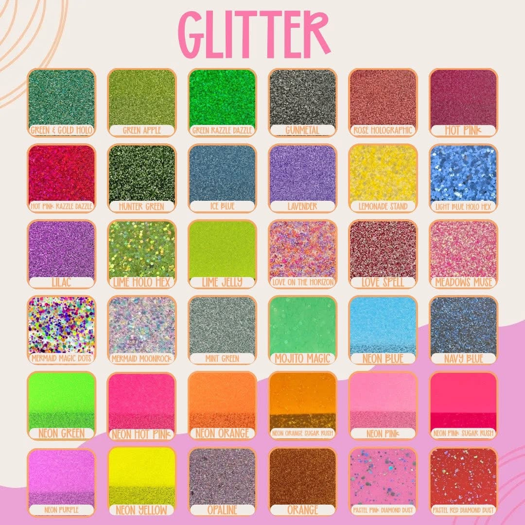 Retro Flower & Name Clip Bundle