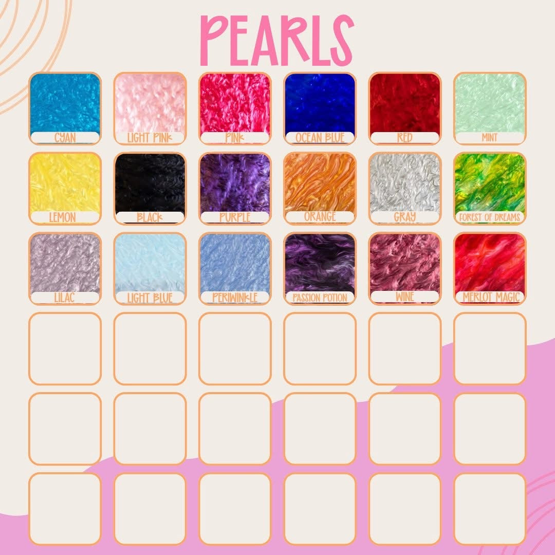 Retro Flower & Name Clip Bundle
