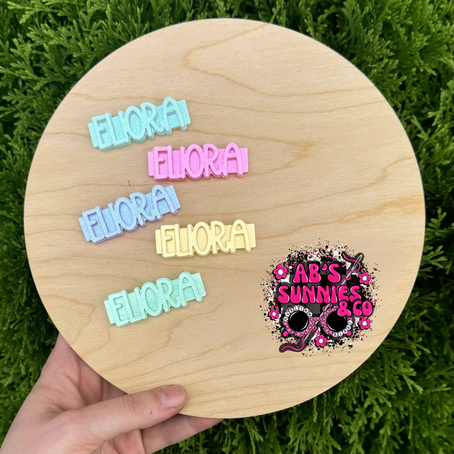 Pastel Shimmer Hair Clip Bundle